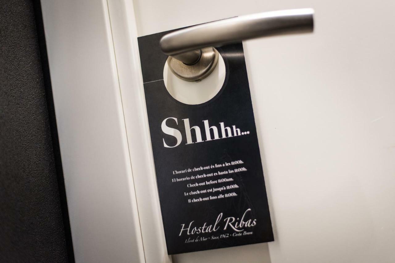 Hostal Ribas Lloret de Mar Exteriér fotografie