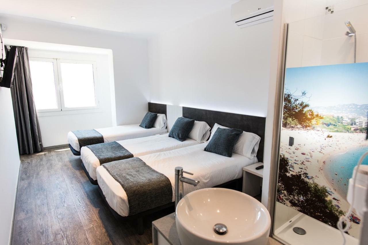 Hostal Ribas Lloret de Mar Exteriér fotografie